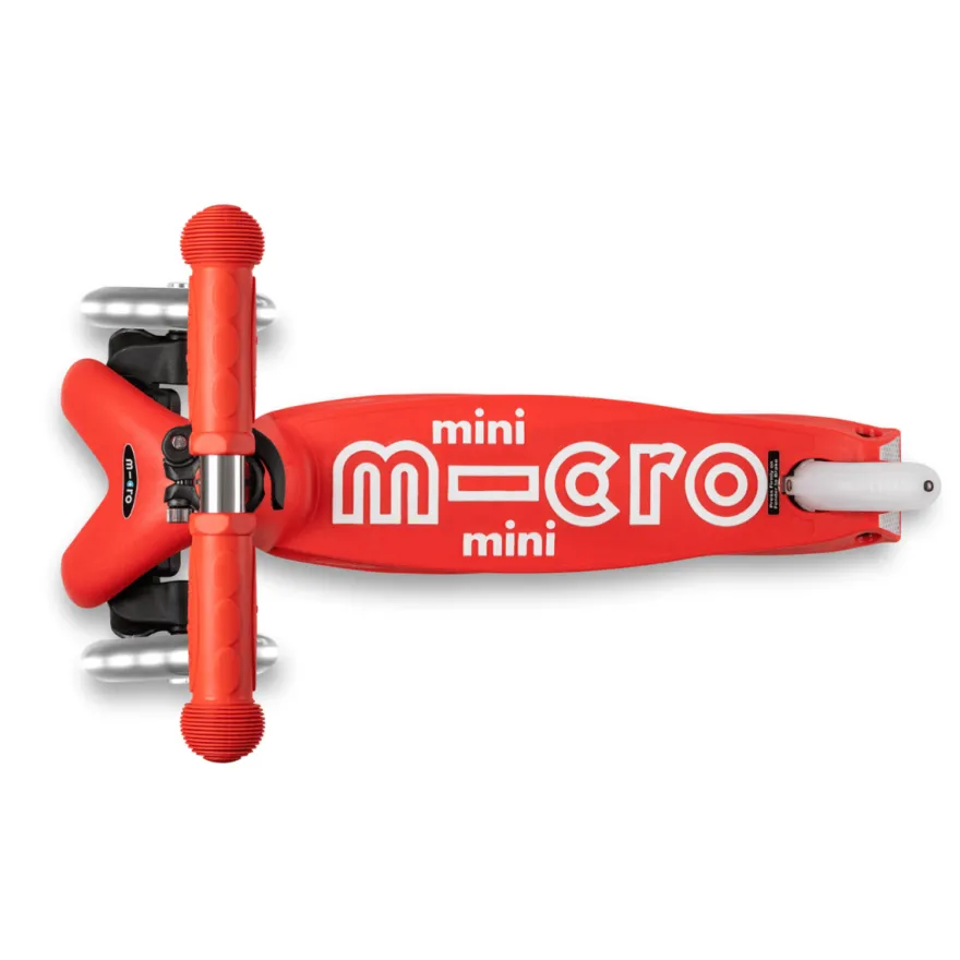 Micro Sparkcykel - Mini Deluxe LED, Röd