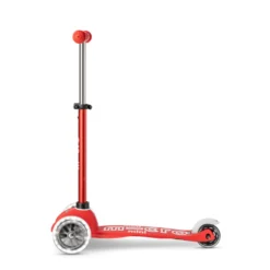 Micro Sparkcykel - Mini Deluxe LED, Röd