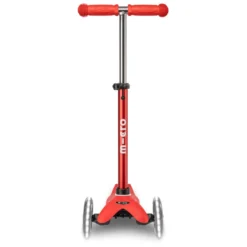 Micro Sparkcykel - Mini Deluxe LED, Röd