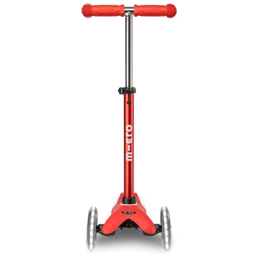 Micro Sparkcykel - Mini Deluxe LED, Röd