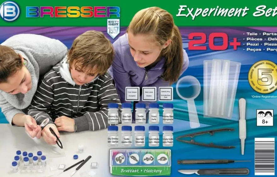 Mikroskop experimentset med tillbehör