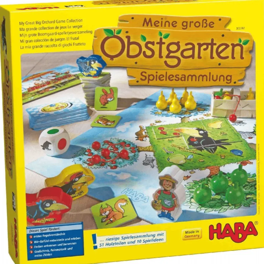 Min första fruktgården-spelsats - Inkl. 10 spel