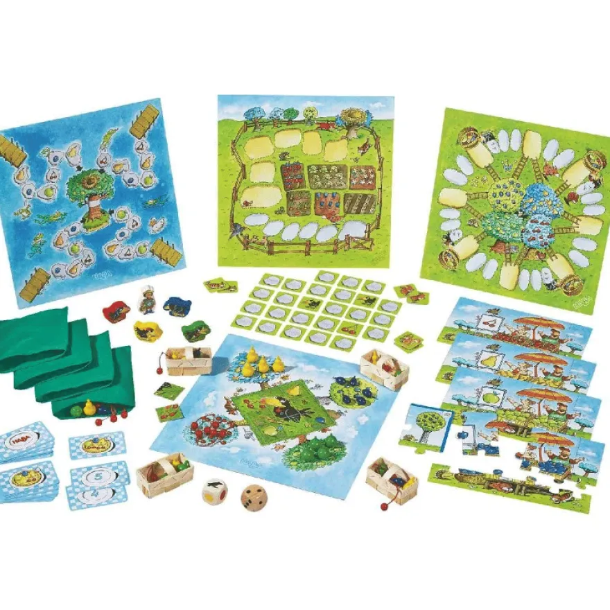 Min första fruktgården-spelsats - Inkl. 10 spel