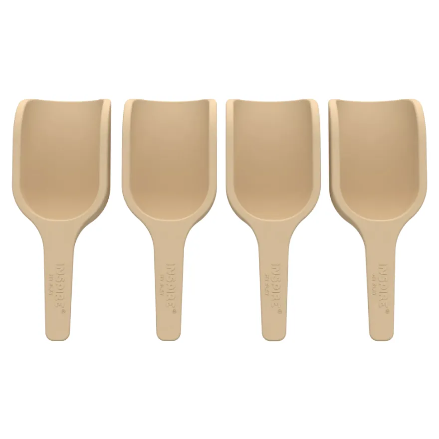 Minispade för sensoriska lekar – Natur, 4 st.