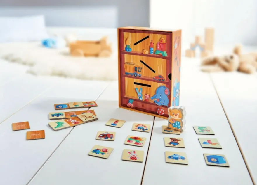 Mitt första spel - Vi plockar undan