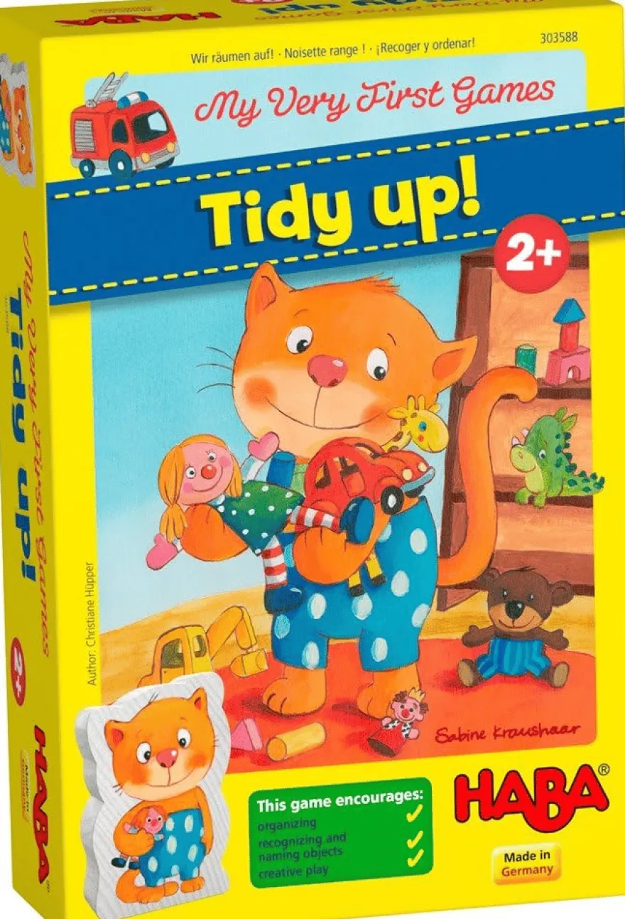 Mitt första spel - Vi plockar undan