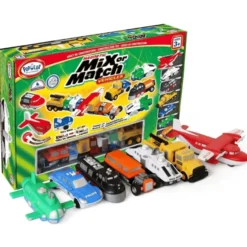 Mix & match – Transportmedel, 21 delar
