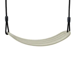 Mjuk gunga 67 x 14 cm – Salviagrön (svart rep)