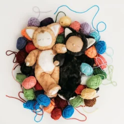 Mjukis 30 cm - Svart katt