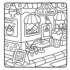 Målarbok - Cozy Corner