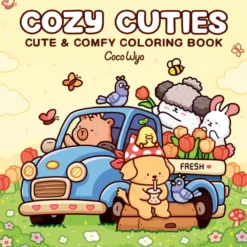 Målarbok - Cozy Cuties