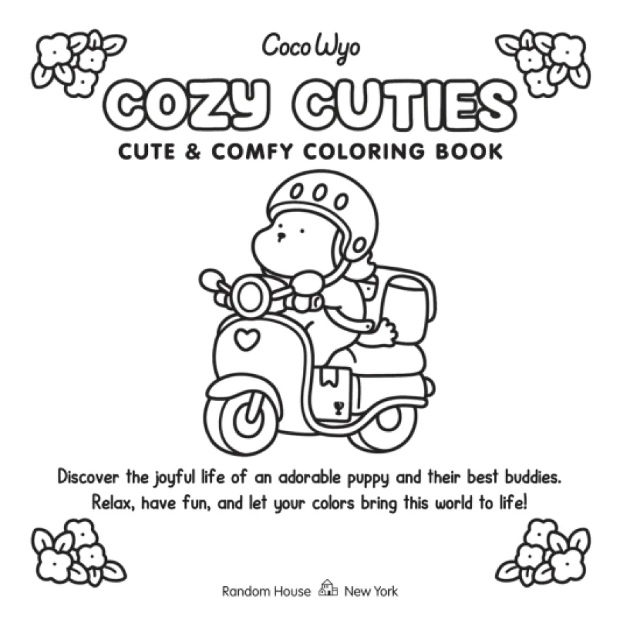 Målarbok - Cozy Cuties