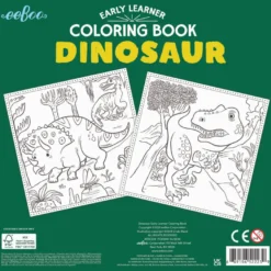 Målarbok – Dinosaurier