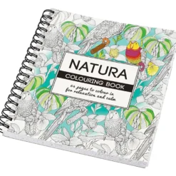 Målarbok Mindfullness - Natur, 64 sidor