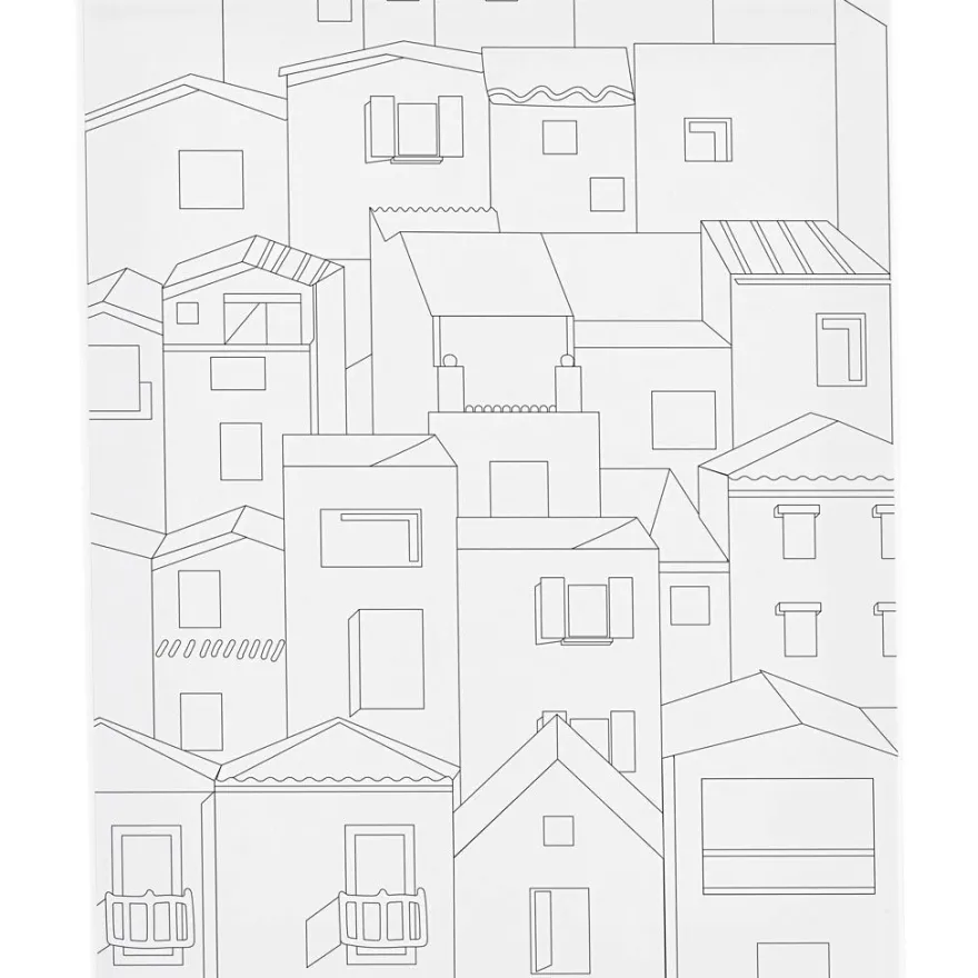 Målarduk 24 x 30 cm – Hus