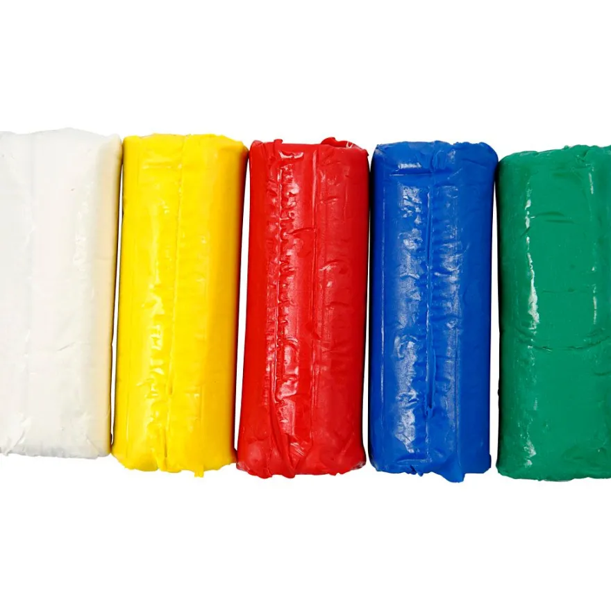 Modellera Soft Clay - Grundfärger, 400 g