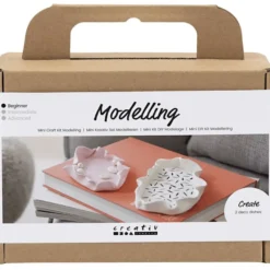 Modelleringskit - Gör smyckesskålar, 2 st.