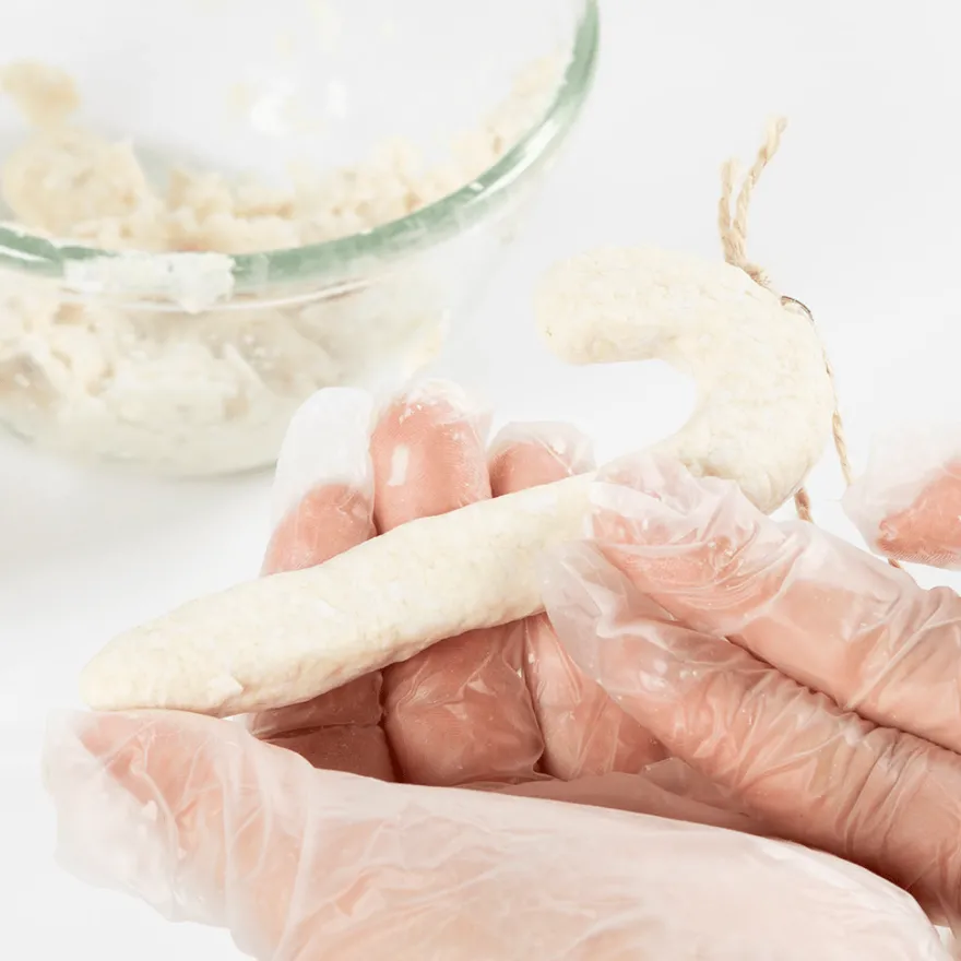 Modelleringspaket med pappersmassa – Julpynt