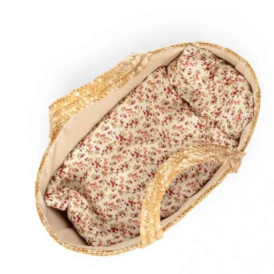 Moseskorg m. sängset - 35 cm