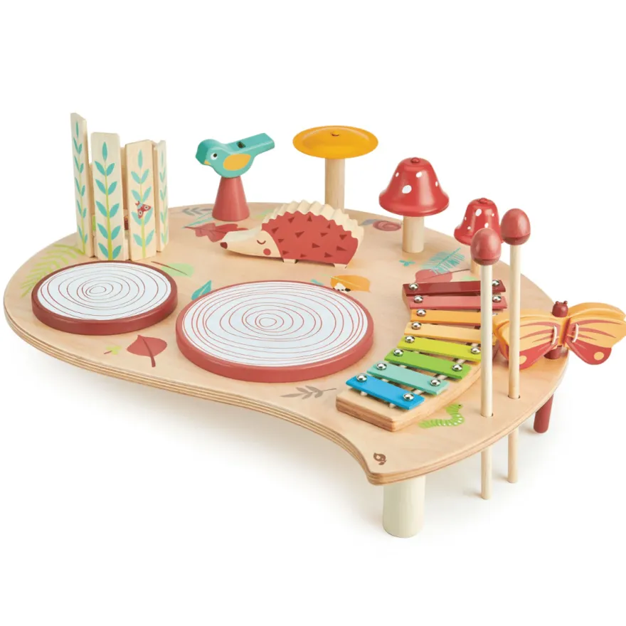 Musikbord med 7 olika instrument