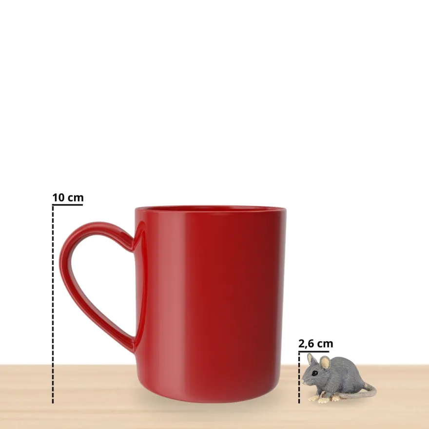 Mus – L: 4,8 cm