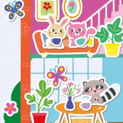My First – Poster med klistermärken – Mitt hus