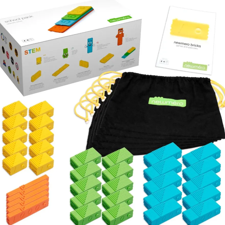 Newméro-brickor - Klasspaket, 285 delar