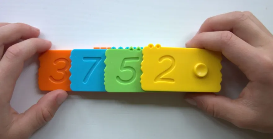 Newméro-brickor (3-9 år), 57 delar