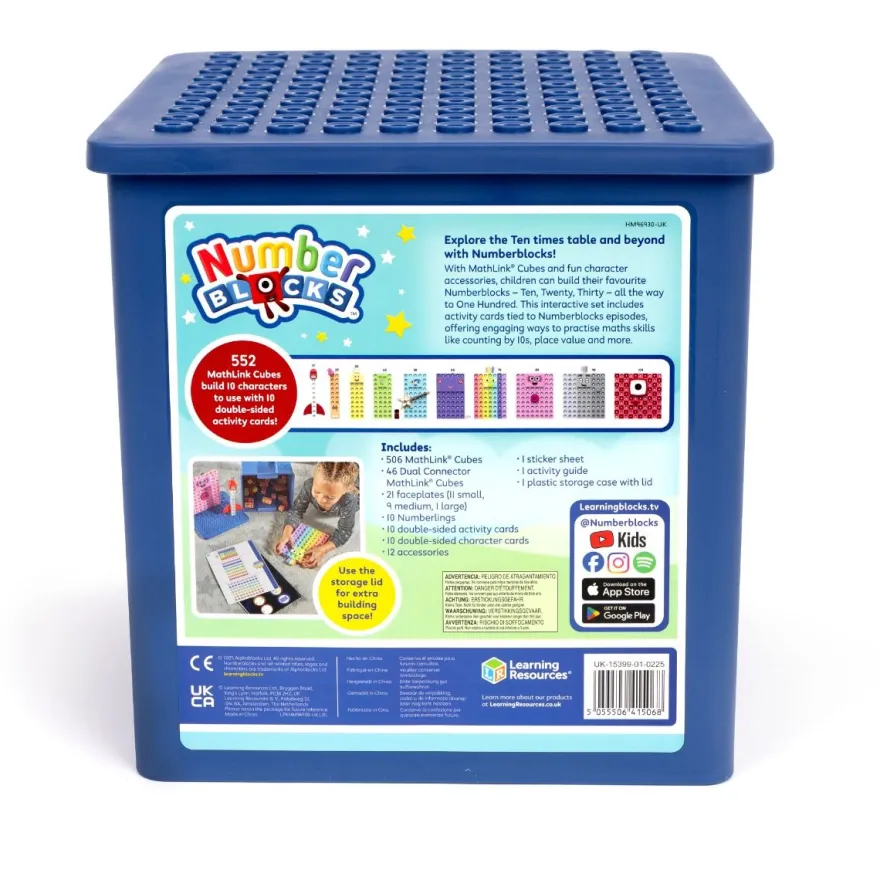 Numberblocks-aktivitetspaket – Heroes with Zeroes