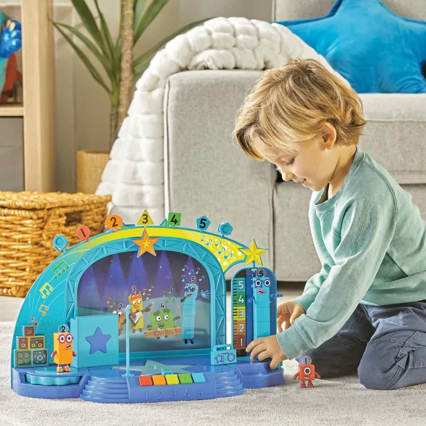 Numberblocks aktivitetspaket - Superstjärnescenen
