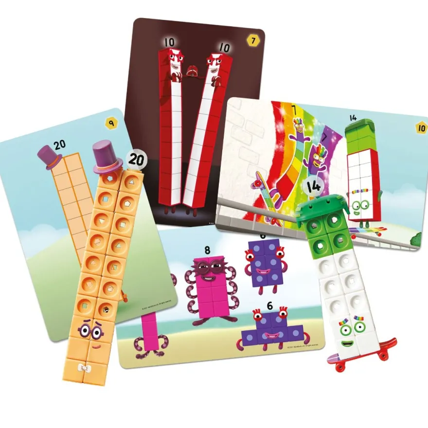 Numberblocks aktivitetsset - Siffrorna från 11-20