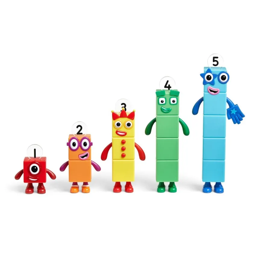 Numberblocks - Fem goda vänner