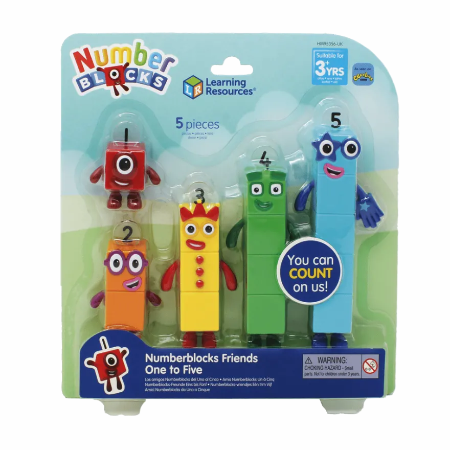Numberblocks - Fem goda vänner
