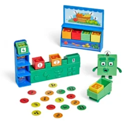 Numberblocks – Leksakspaket med handelsbod