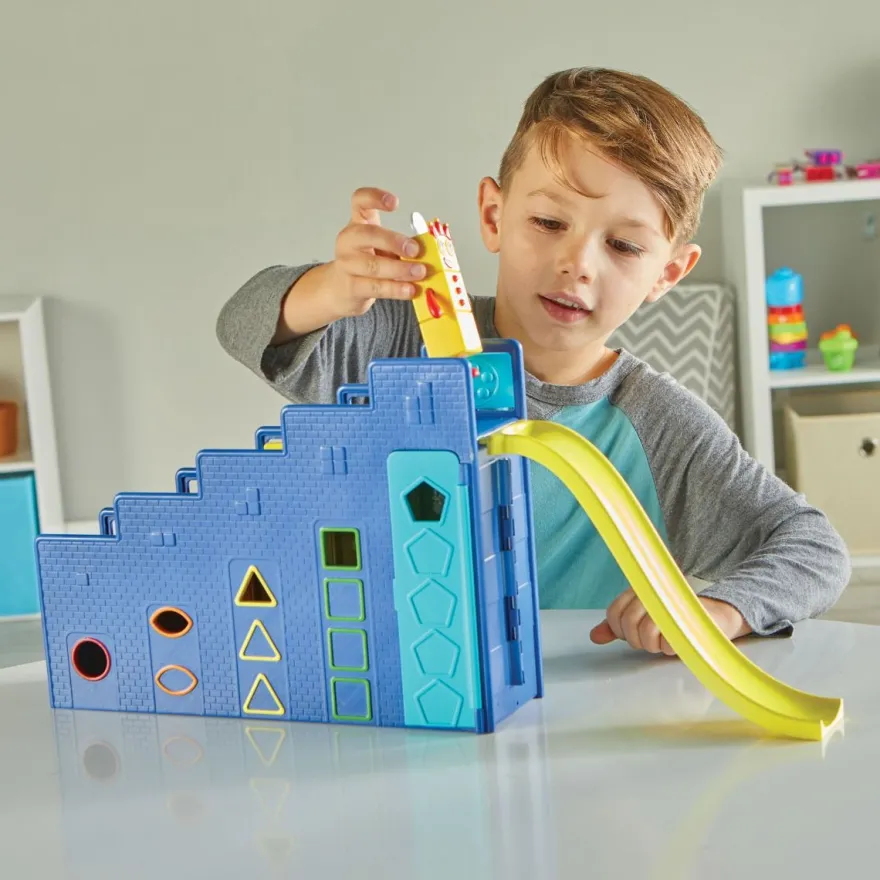 Numberblocks - Leksakspaket med huvudkvarter