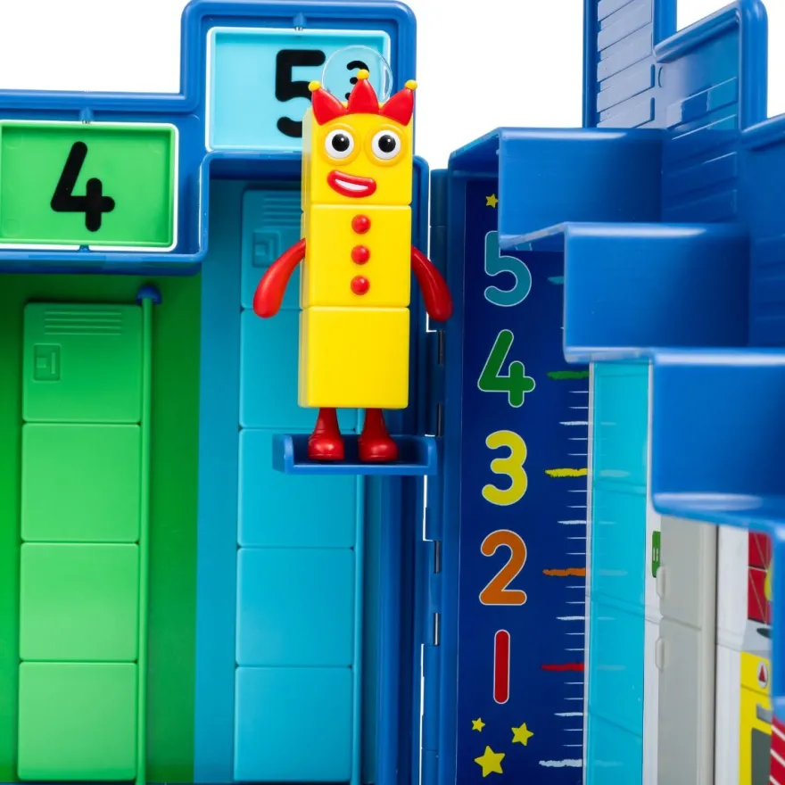 Numberblocks - Leksakspaket med huvudkvarter
