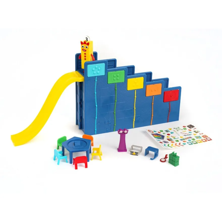 Numberblocks - Leksakspaket med huvudkvarter