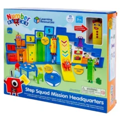 Numberblocks - Leksakspaket med huvudkvarter