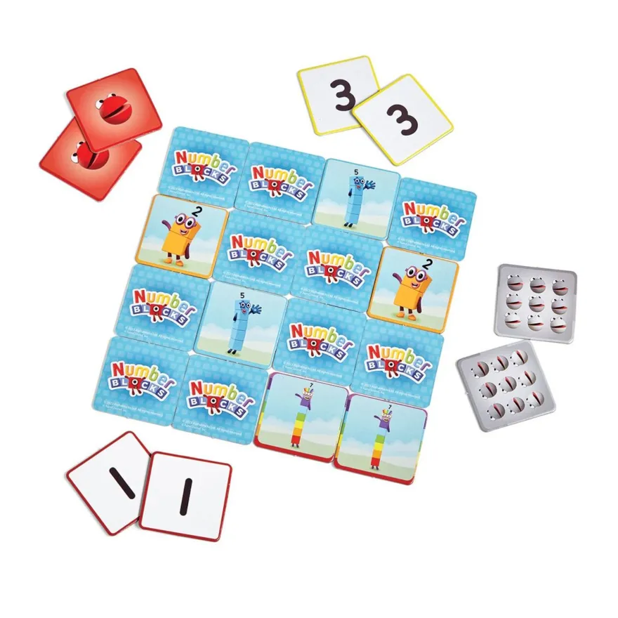 Numberblocks - Minnesspel
