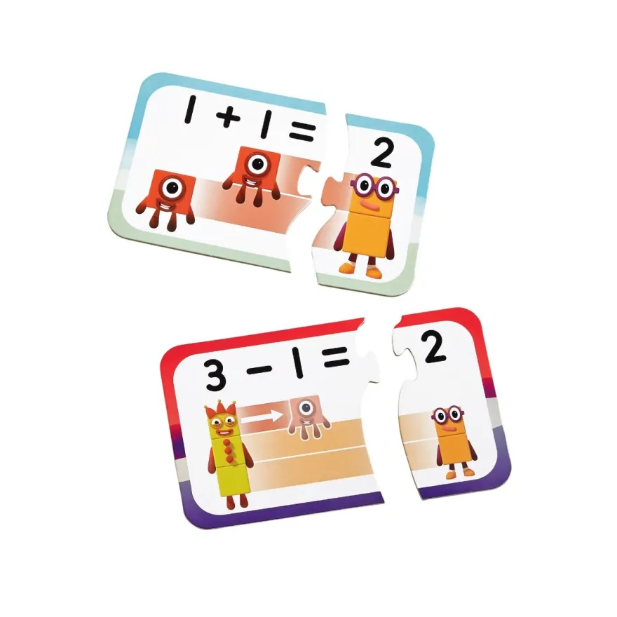 Numberblocks - Pussel med plus och minus