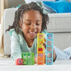 Numberblocks-sensoriska flaskor – Ett till Fem