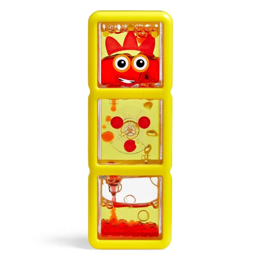 Numberblocks-sensoriska flaskor – Ett till Fem