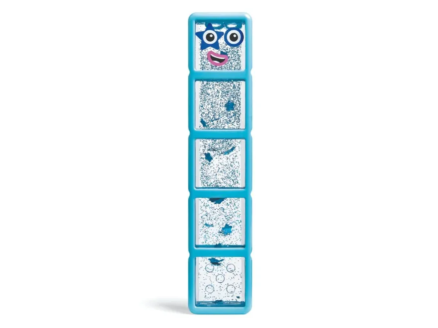 Numberblocks-sensoriska flaskor – Ett till Fem