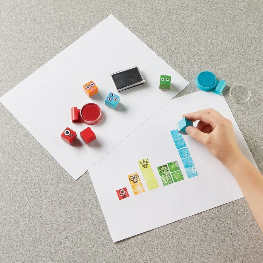 Numberblocks stämpel-aktivitetskit