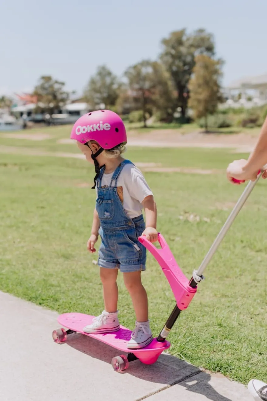 Nybörjar-skateboard - Rosa