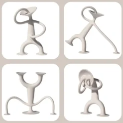 Oogi sugkoppsfigur 13 cm - Flera färger, 1 st.