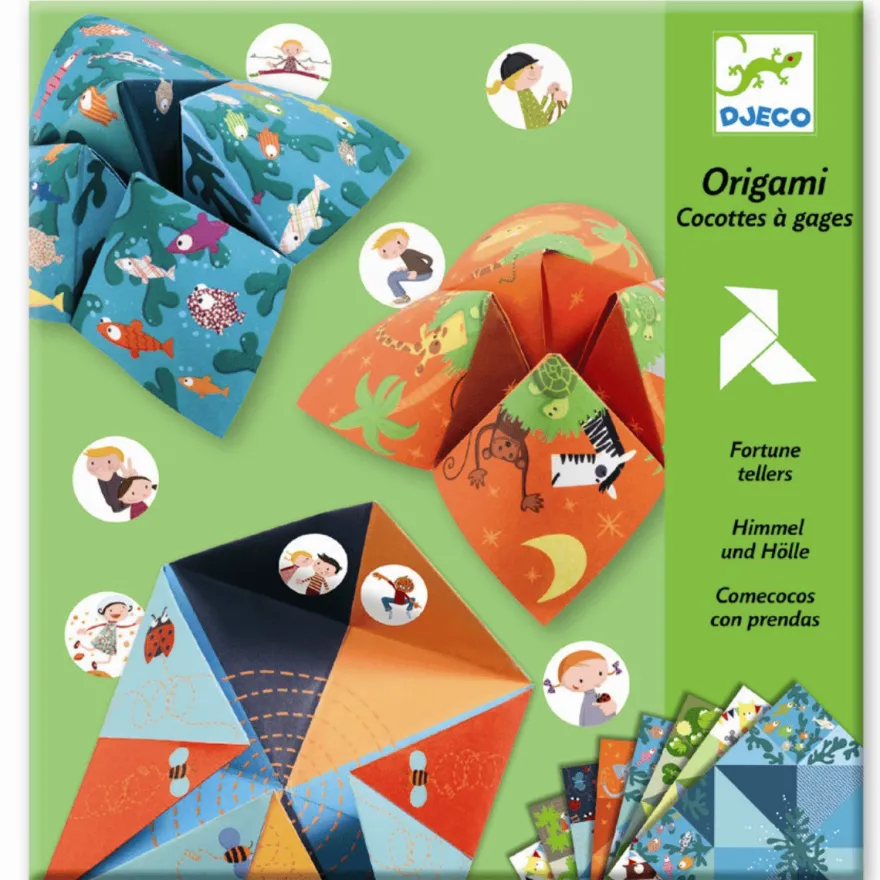 Origami – Loppa med djur