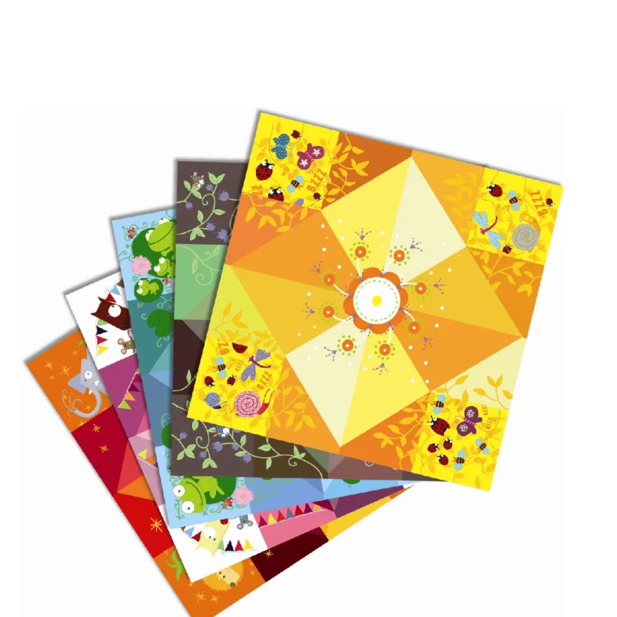 Origami – Loppa med djur