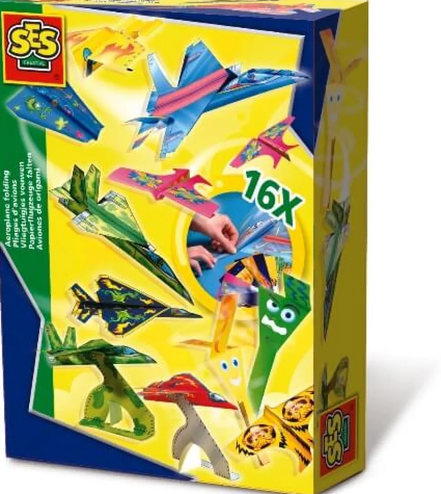 Origami - Pappersflygplan 16 st.
