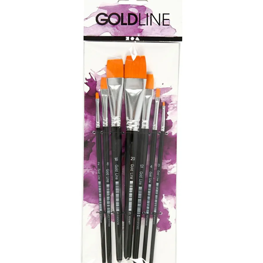 Penslar Gold Line - Platta, 7 st.
